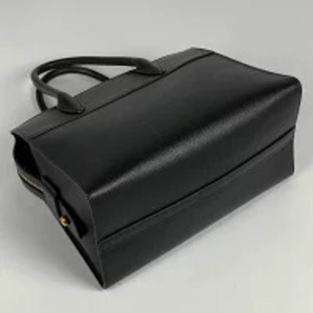 Prada Esplanade Black Leather 2way Bag Nero Saffiano Shoulder Black